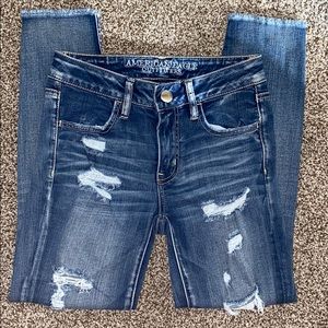American Eagle Jegging Crop